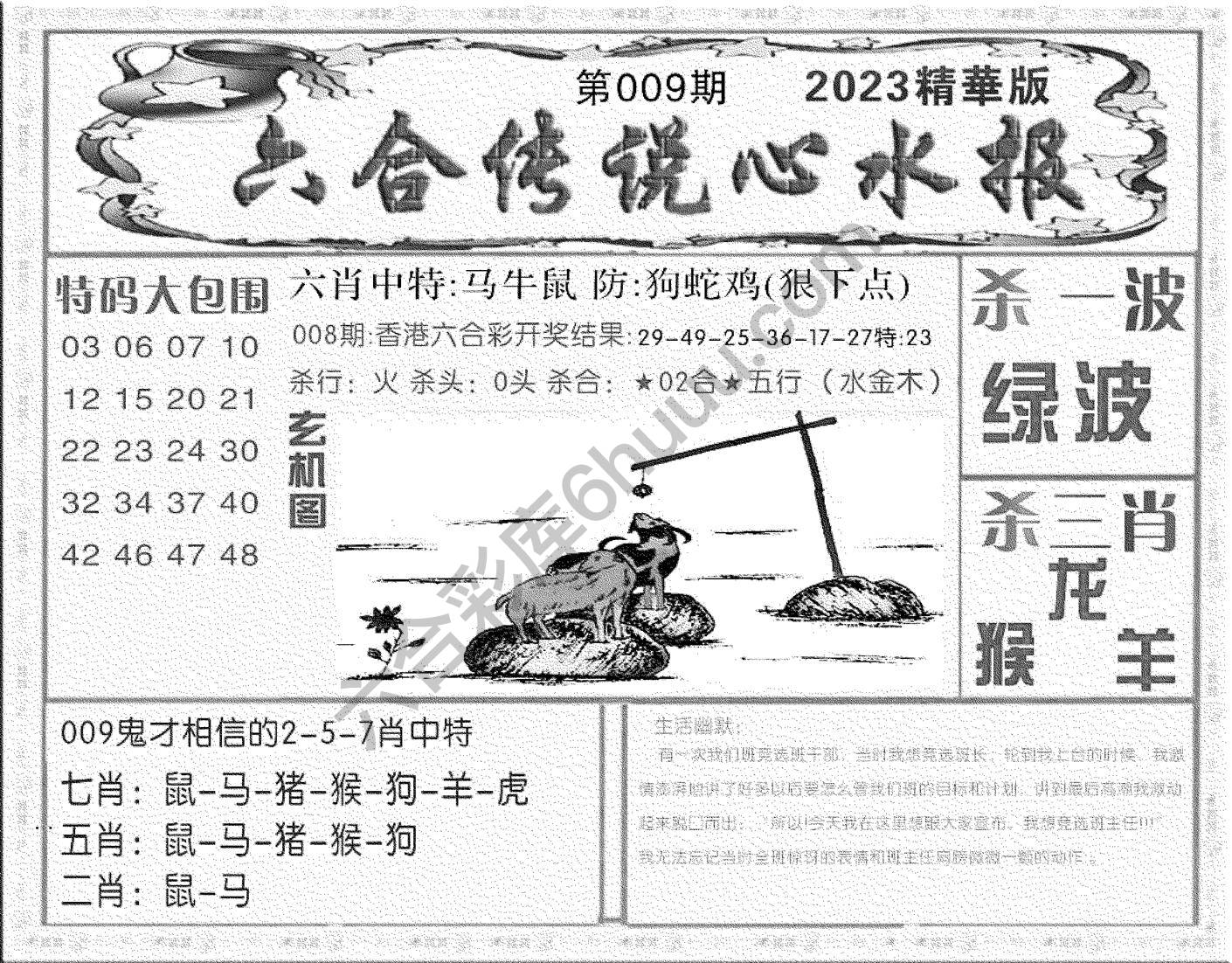 六合传说心水报