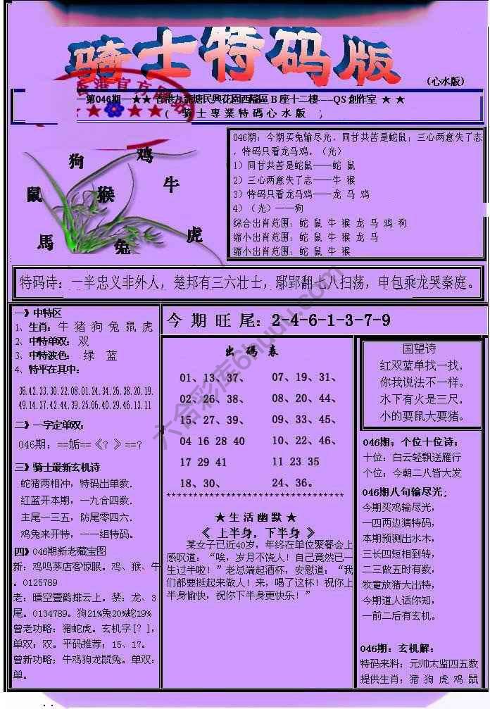 另类骑士特码版