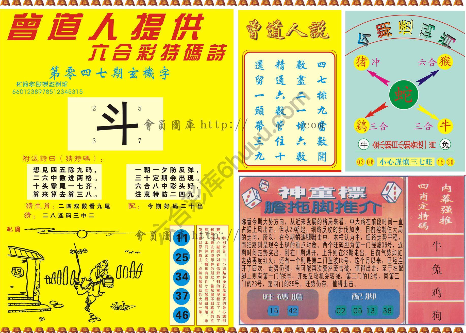 曾道人内幕玄机