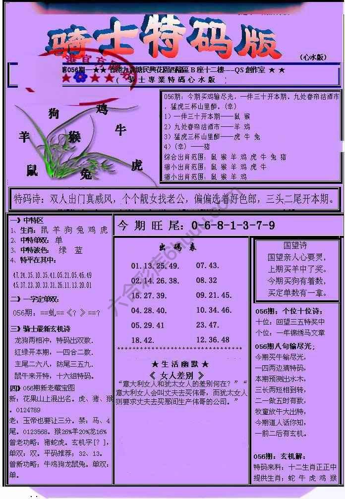 另类骑士特码版