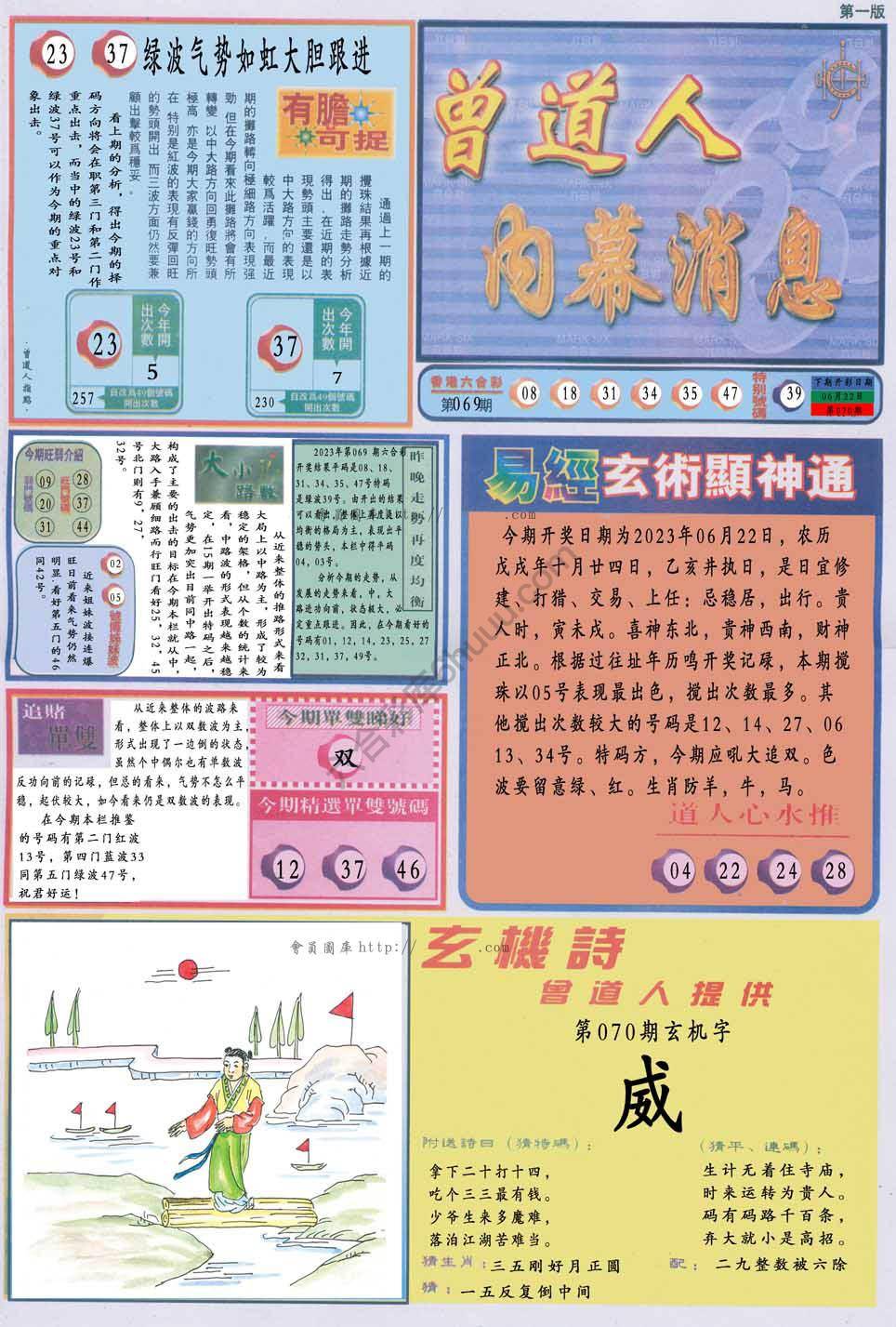 曾道人内幕消息