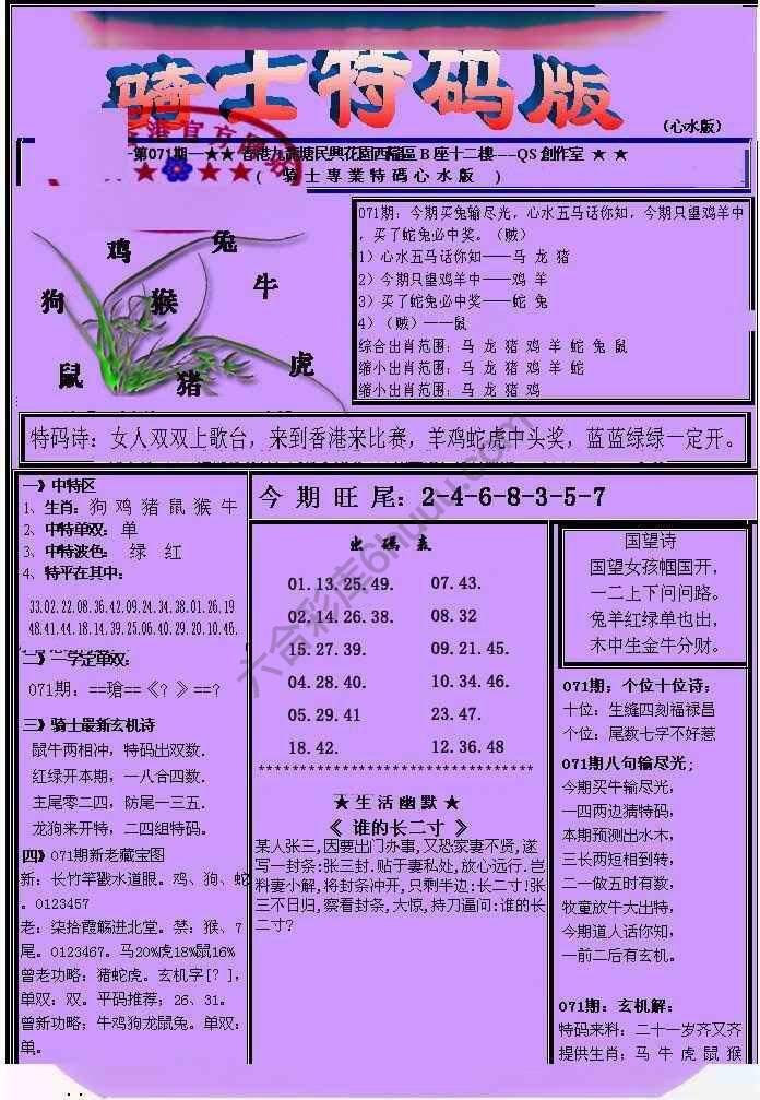 另类骑士特码版