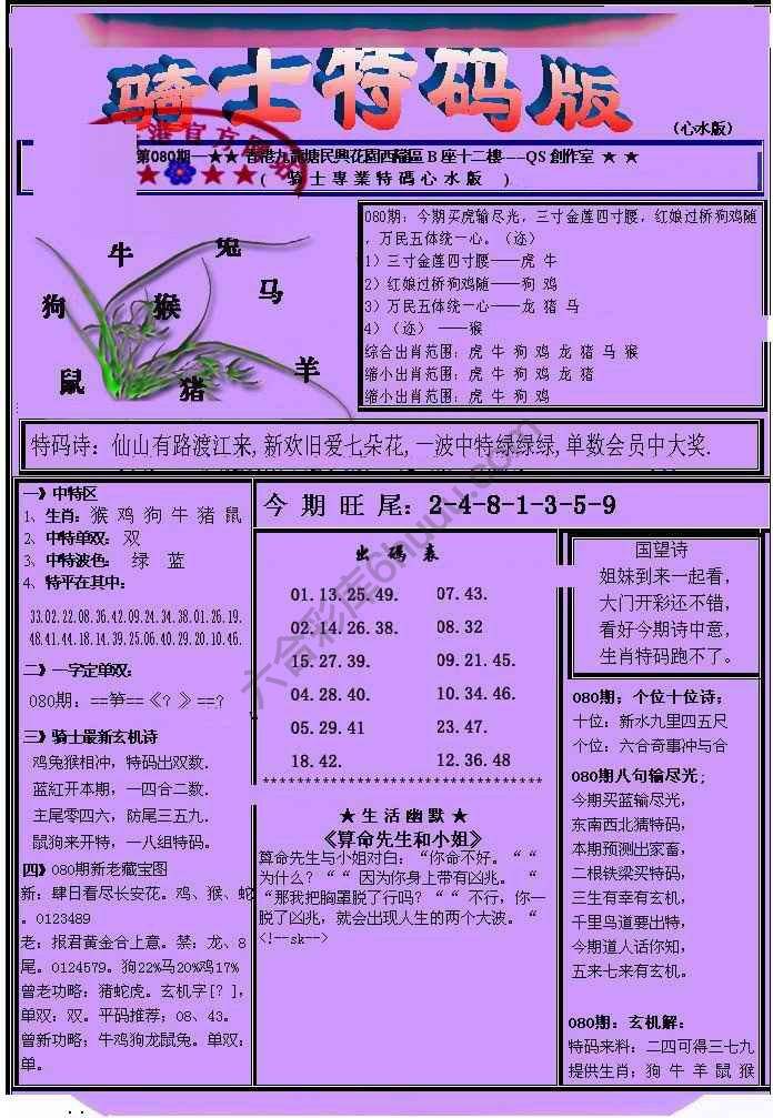 另类骑士特码版