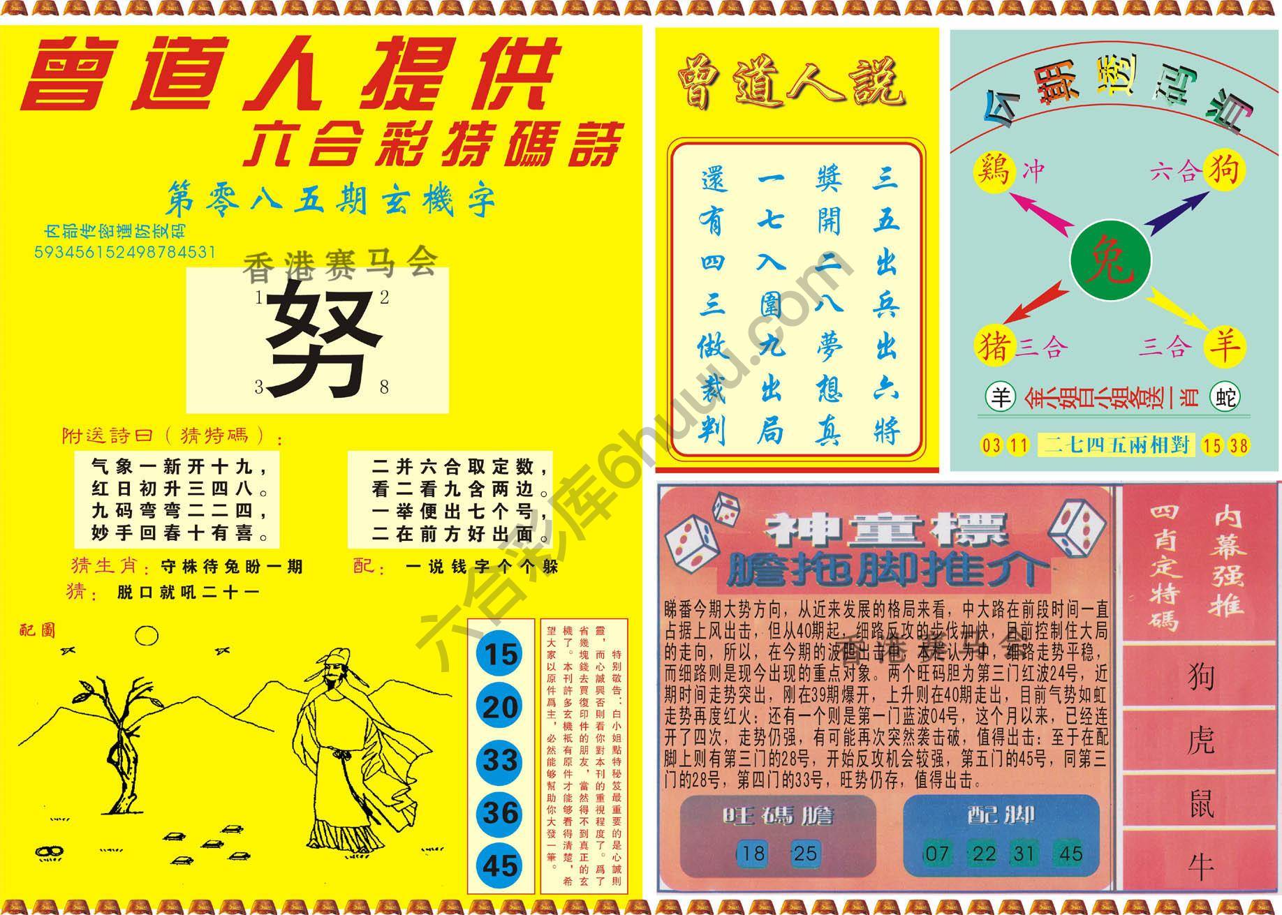 曾道人内幕玄机