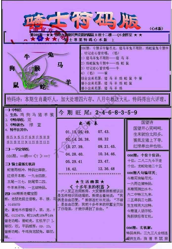 另类骑士特码版