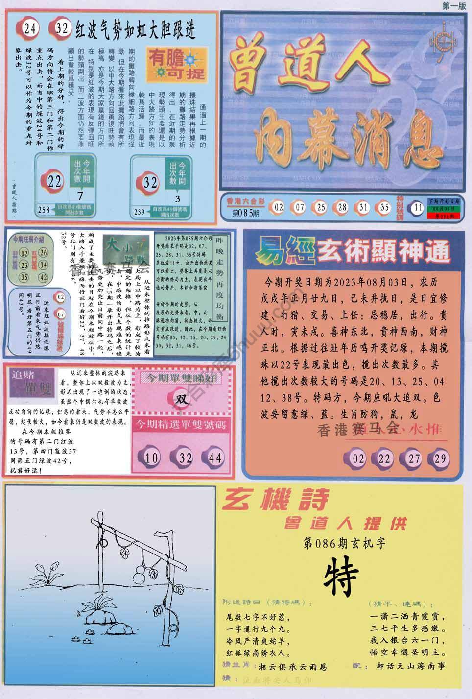 曾道人内幕消息