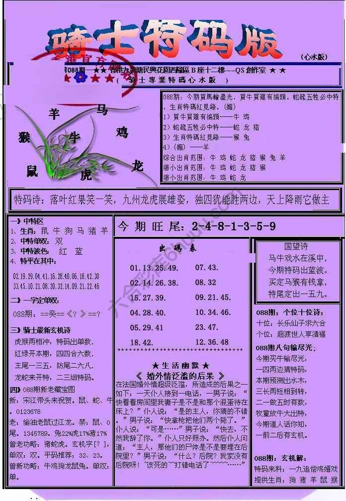 另类骑士特码版