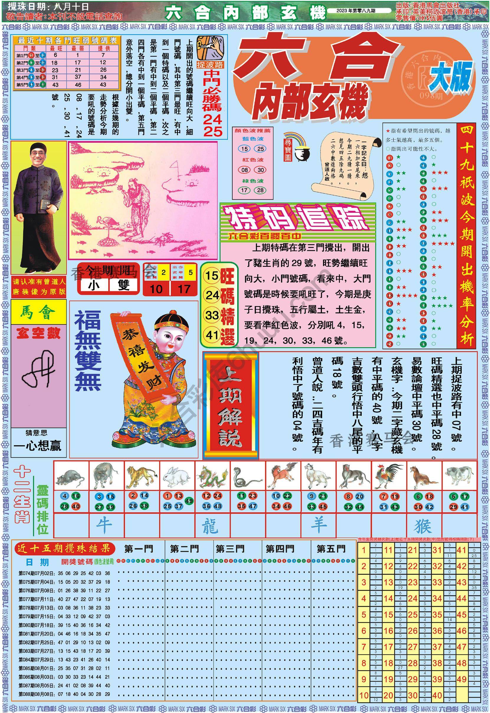 六合内部玄机