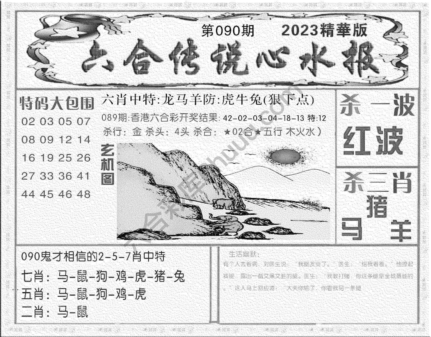 六合传说心水报