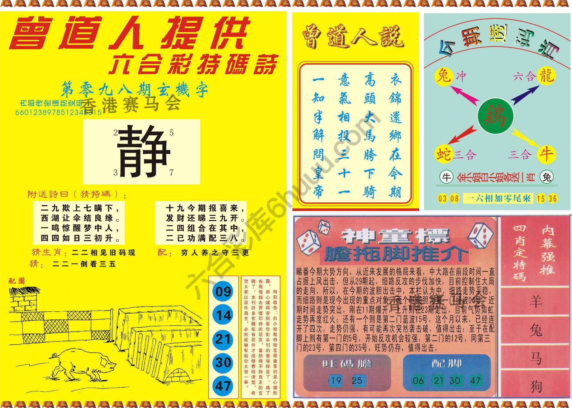 曾道人内幕玄机