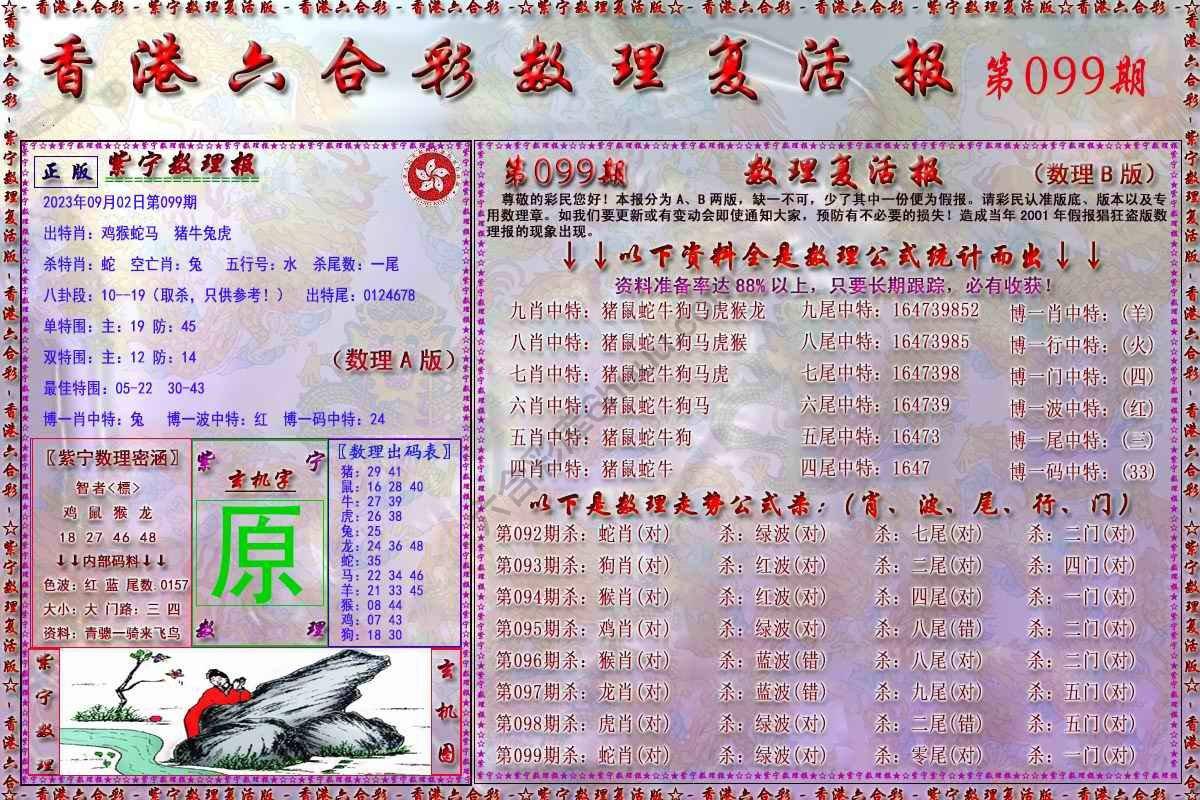 数理复活报