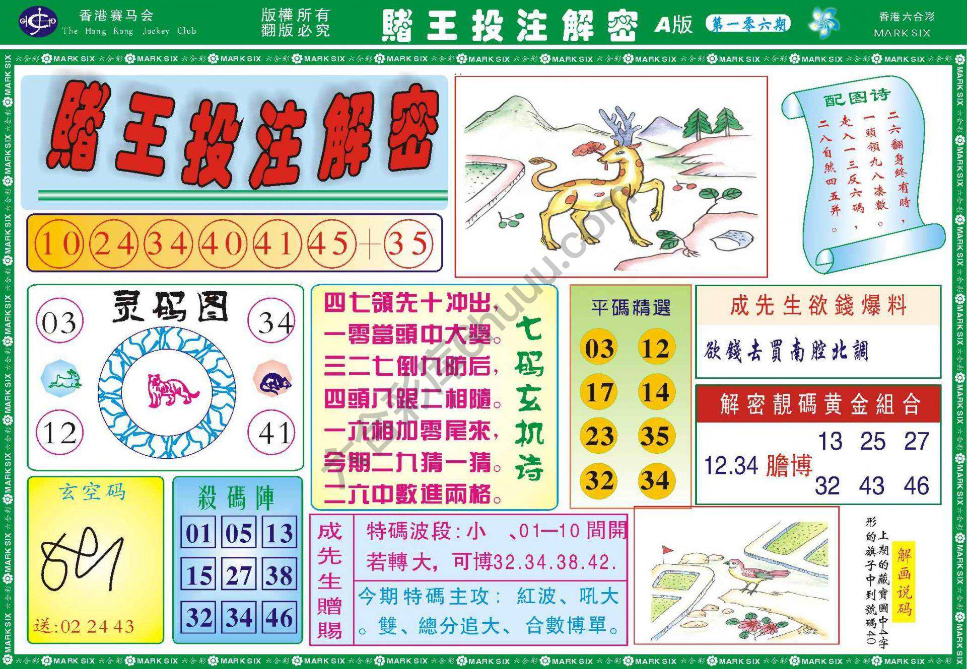 赌王投注解密