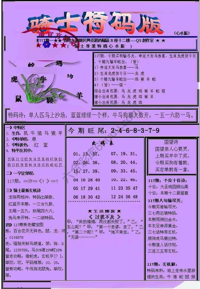 另类骑士特码版