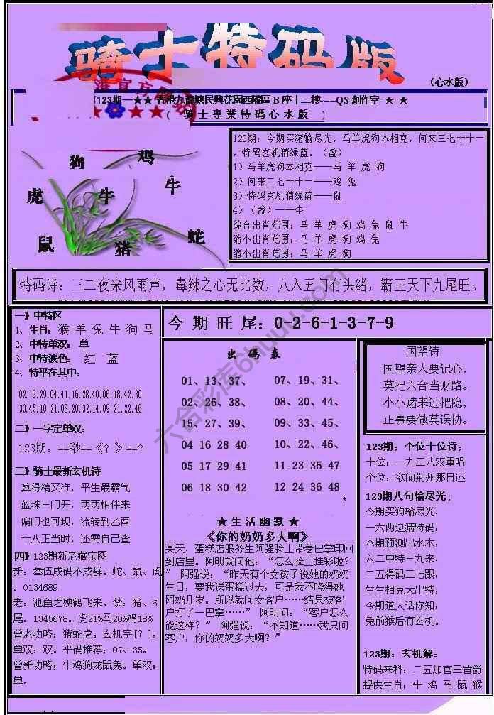 另类骑士特码版