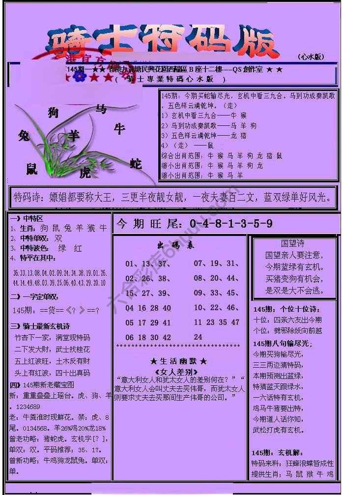 另类骑士特码版