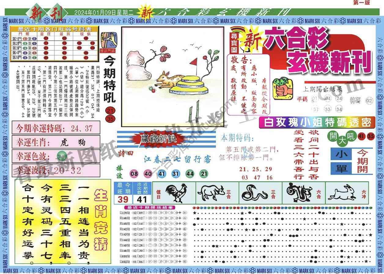 六合彩玄机新刊