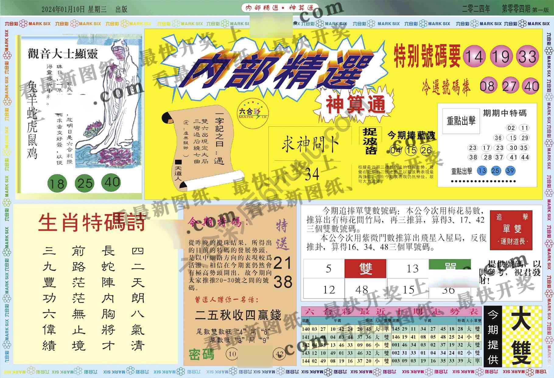 内部精选神算通