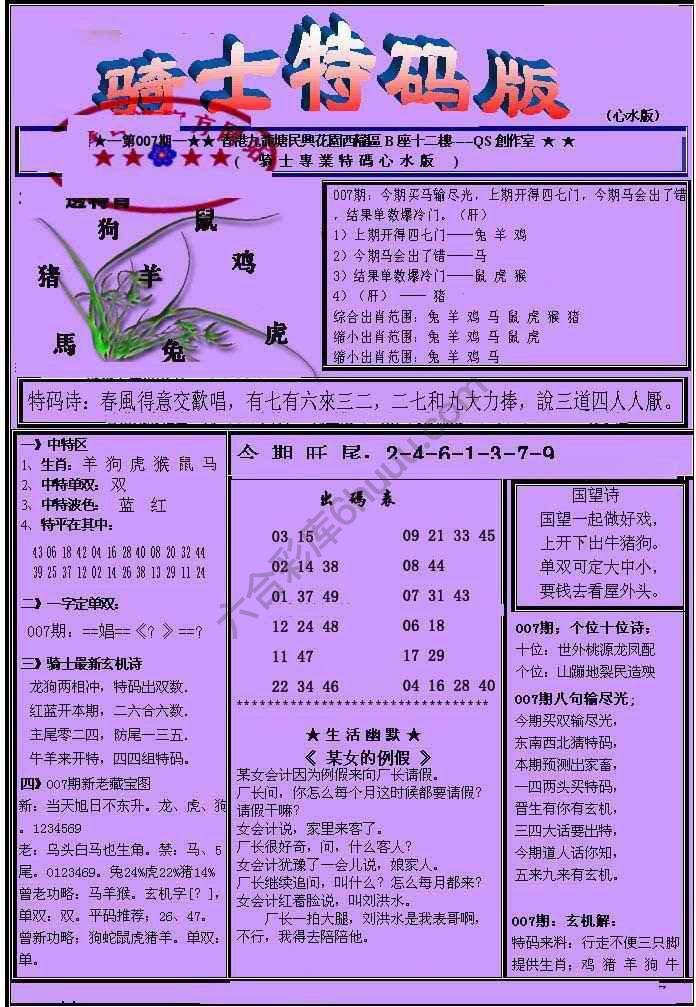 另类骑士特码版