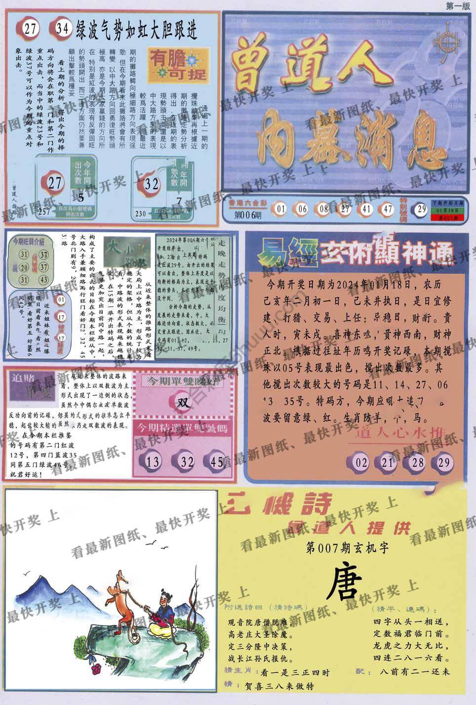 曾道人内幕消息