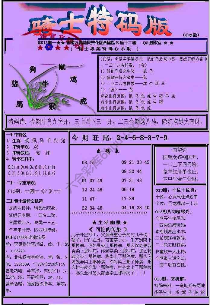 另类骑士特码版