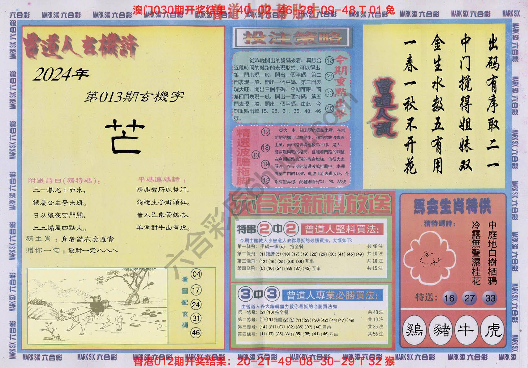 曾道人内幕贴士