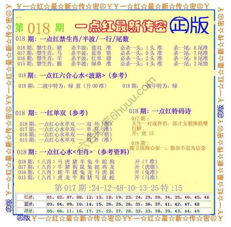 一点红最新传密