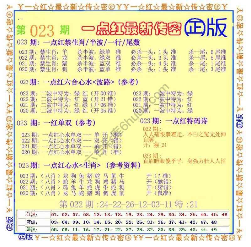 一点红最新传密