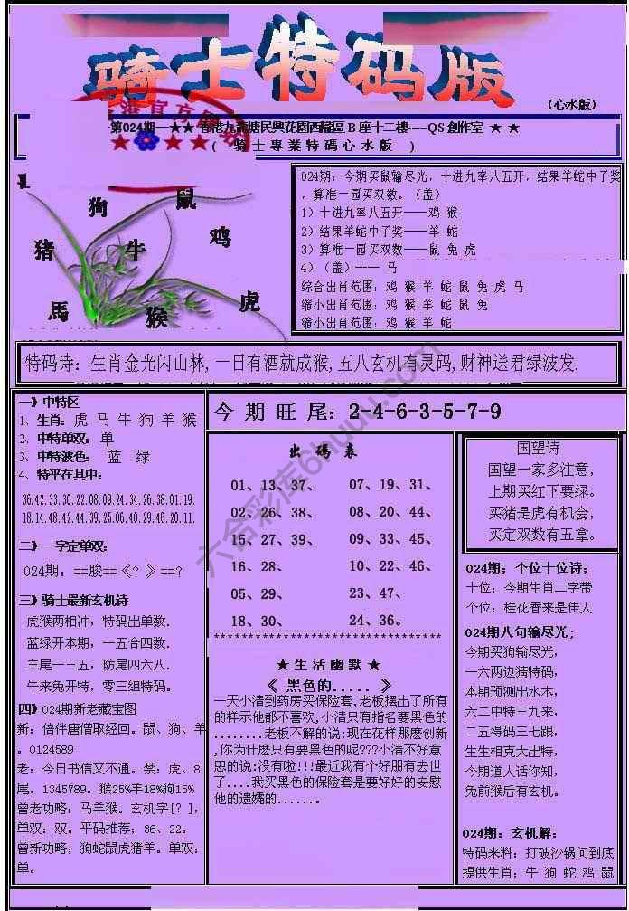 另类骑士特码版