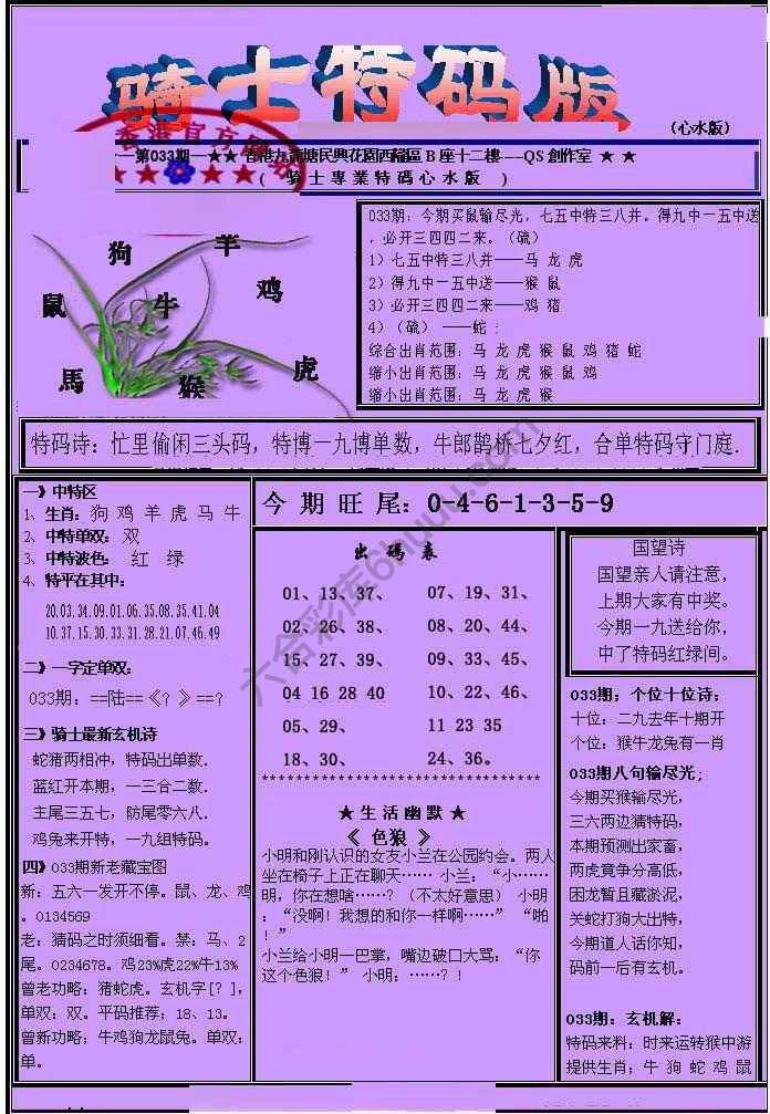 另类骑士特码版