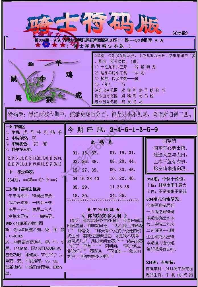 另类骑士特码版