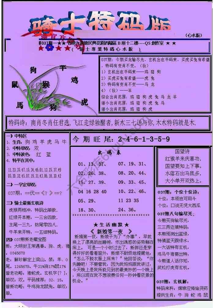 另类骑士特码版