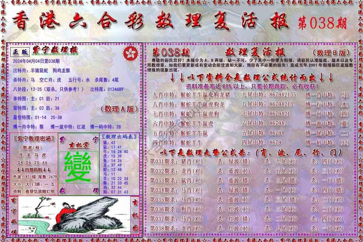 数理复活报