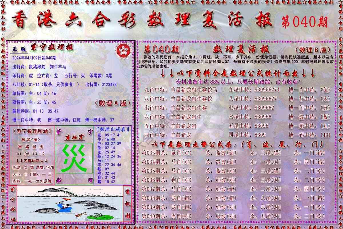 数理复活报