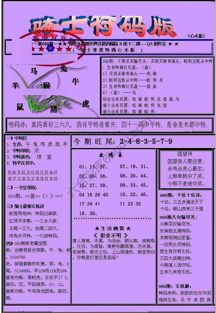 另类骑士特码版