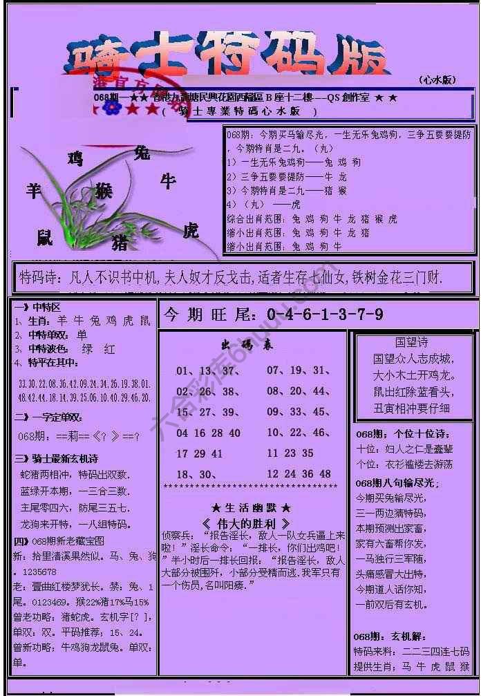 另类骑士特码版