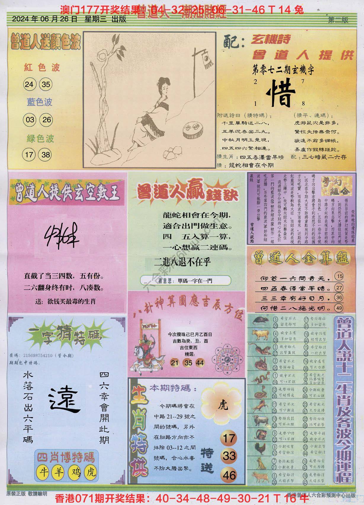 曾道人潮汕赌经