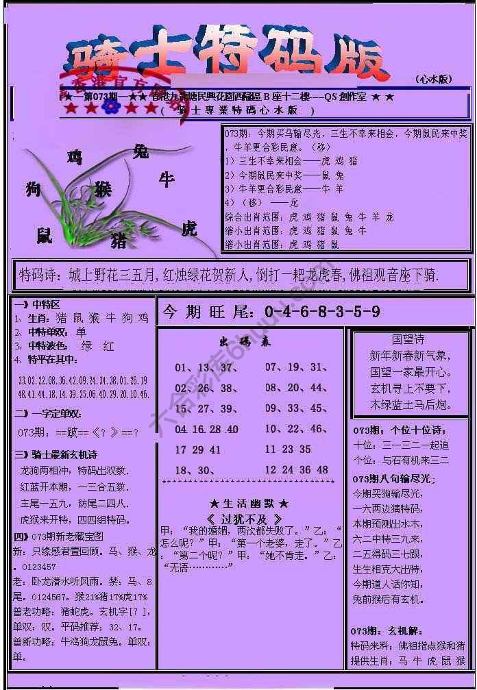 另类骑士特码版