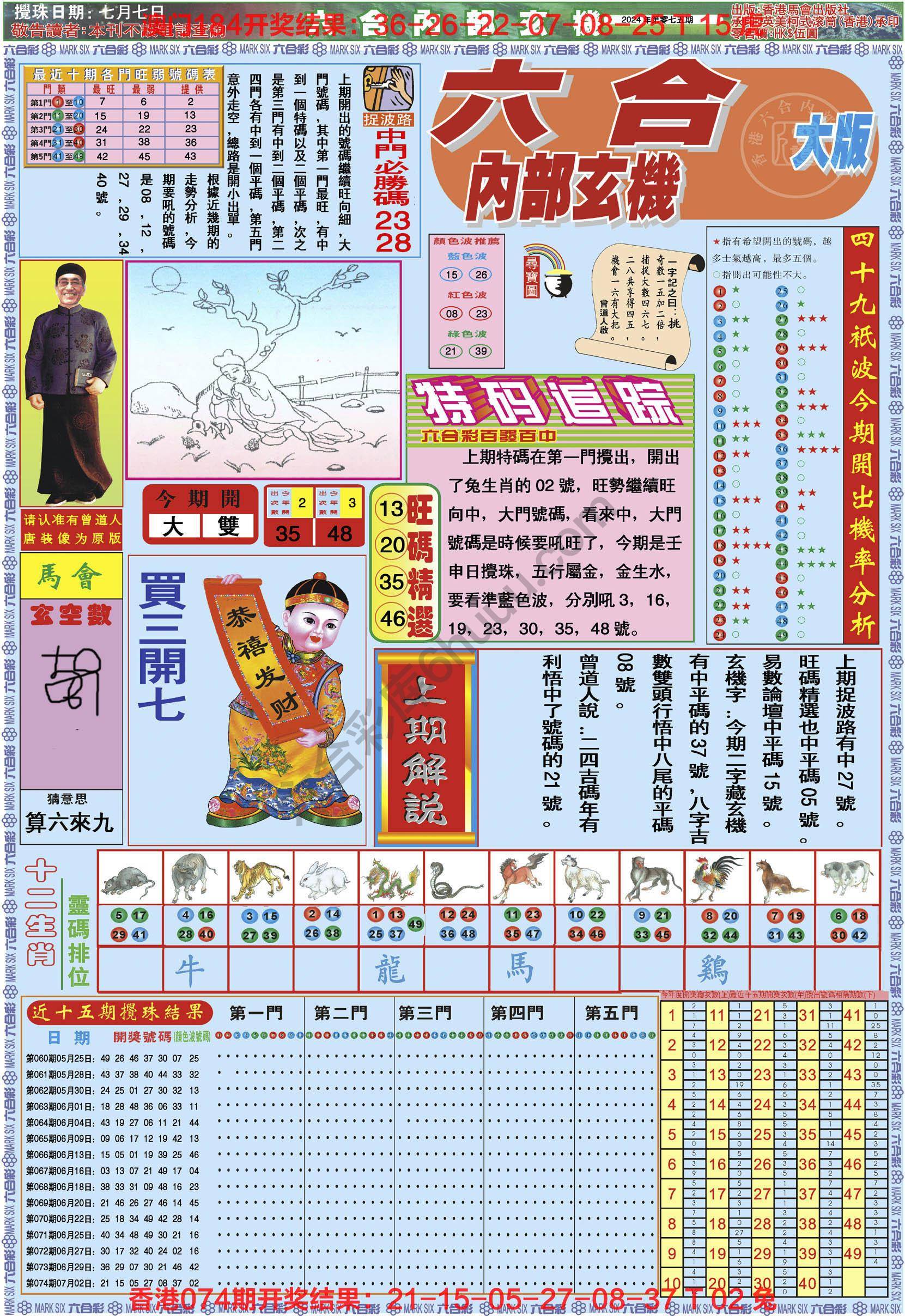 六合内部玄机