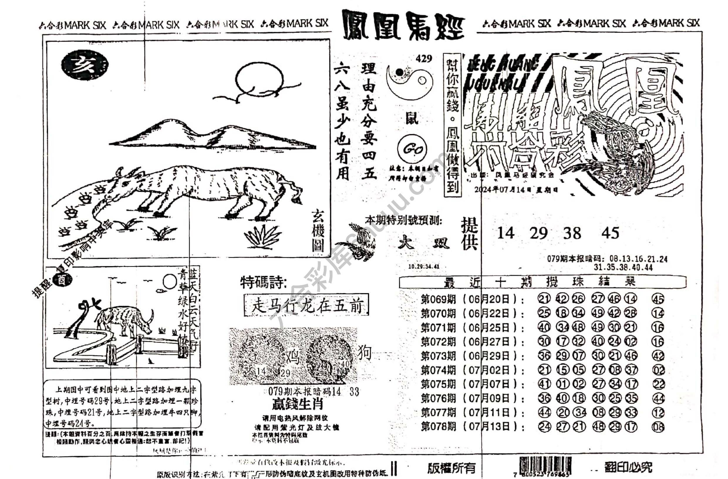 凤凰马经