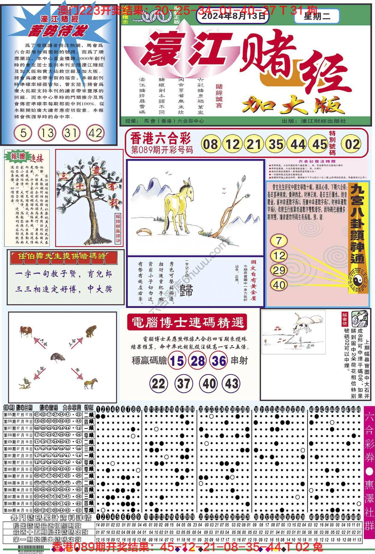 濠江赌经（加大版）