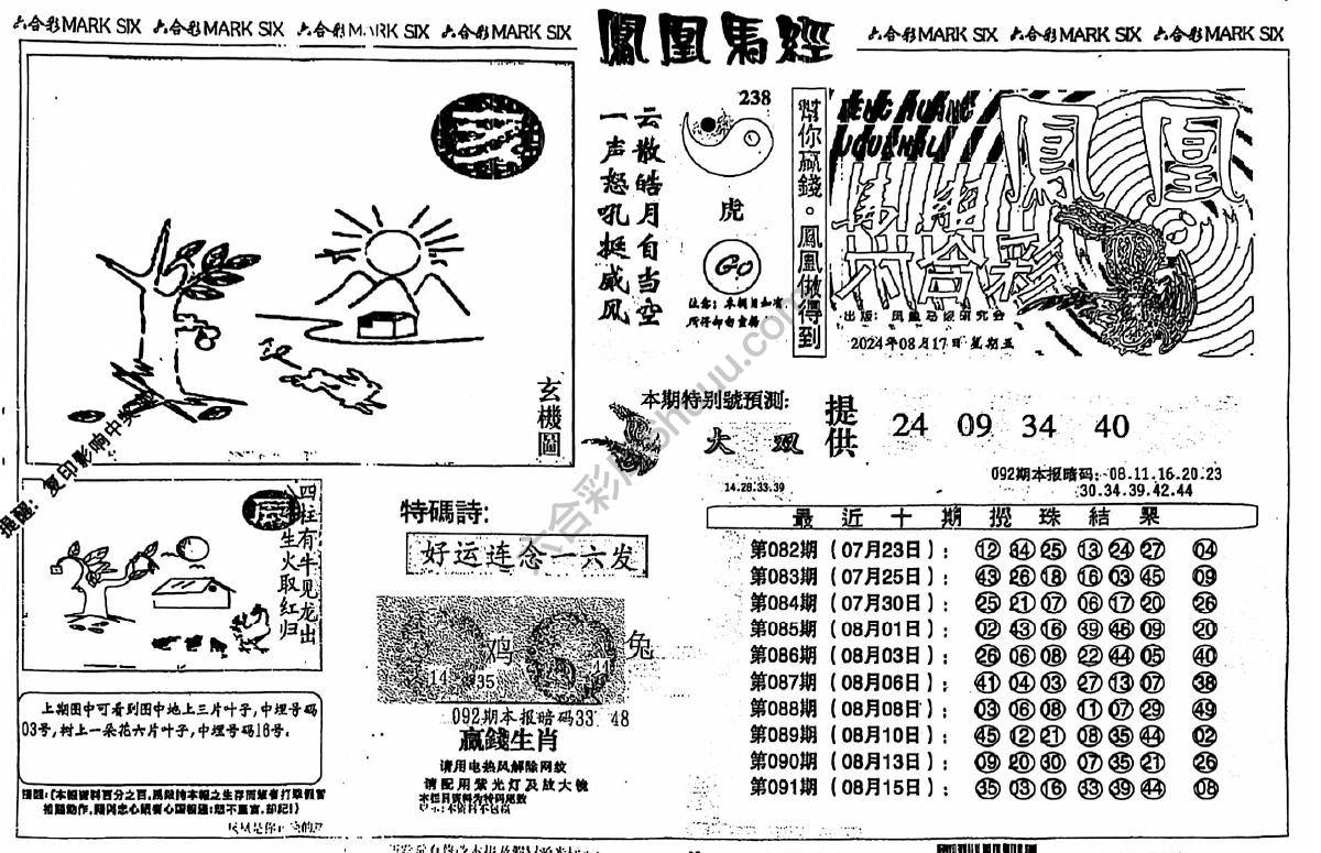 凤凰马经