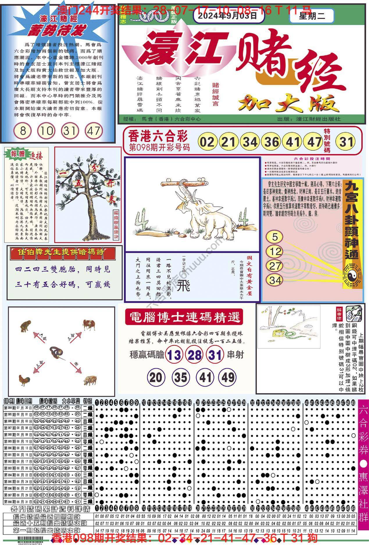 濠江赌经（加大版）