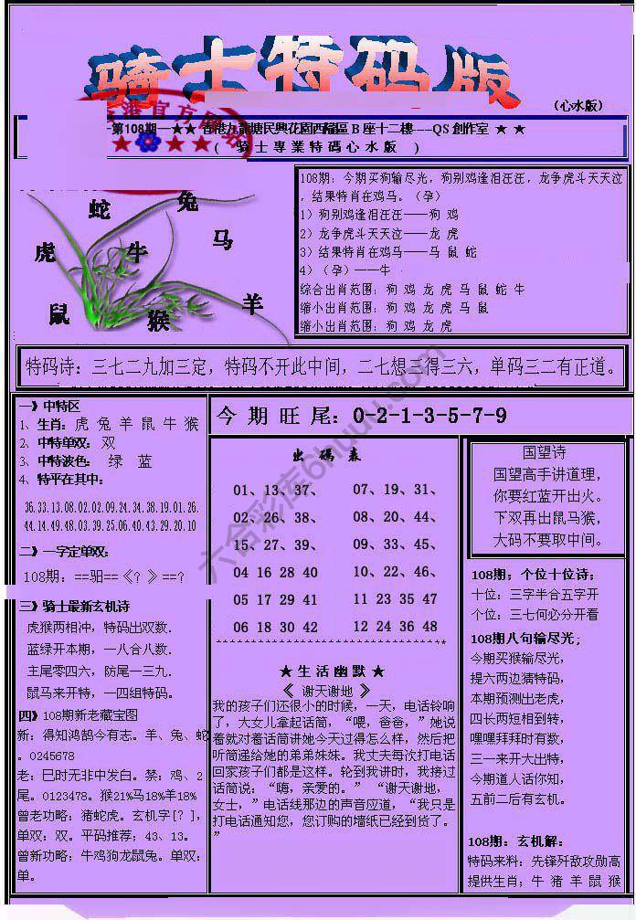 另类骑士特码版