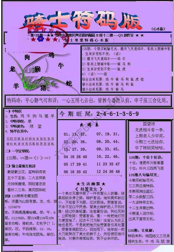 另类骑士特码版