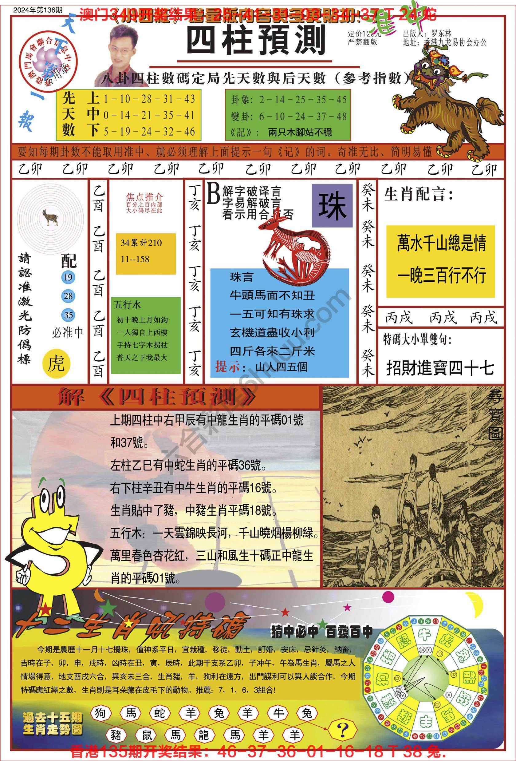四柱预测
