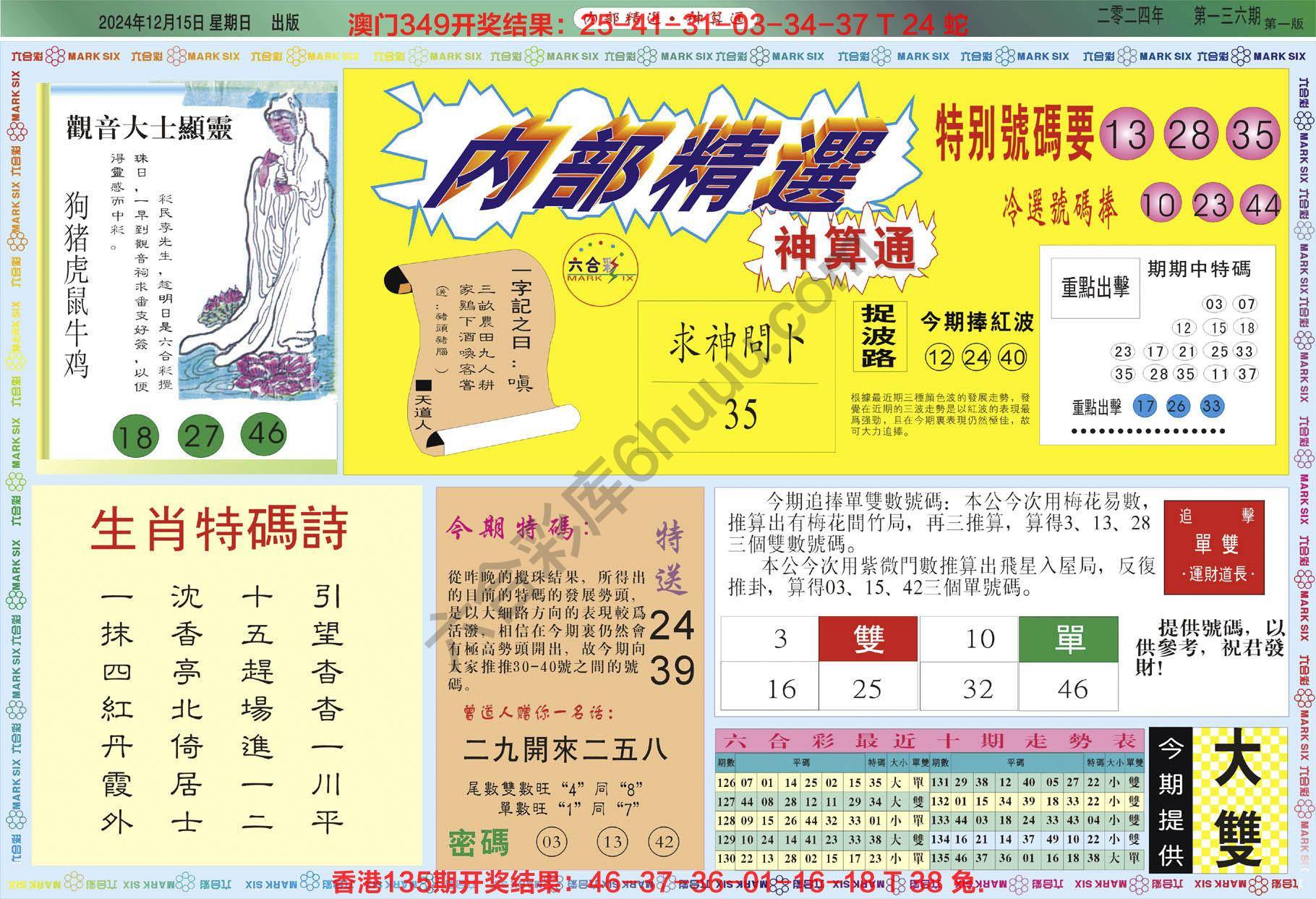 内部精选神算通