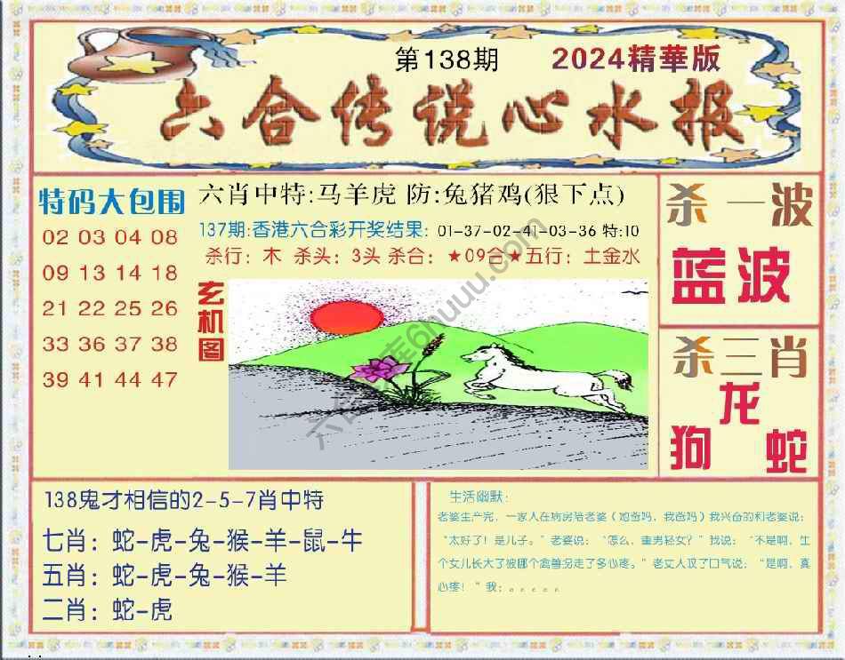 六合传说心水报