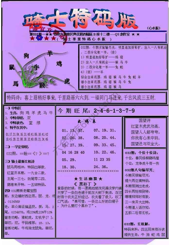 另类骑士特码版