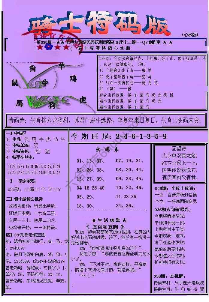 另类骑士特码版