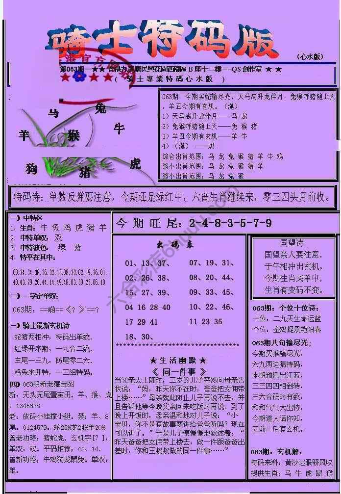 另类骑士特码版